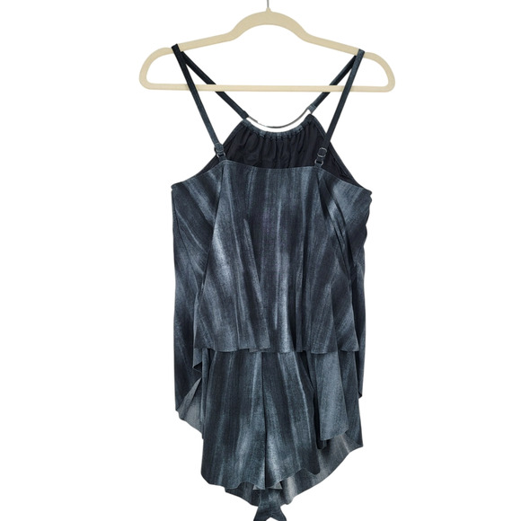 Magicsuit Goldie Romper Swimsuit Size 8 – Flowy Metallic Black One Piece‎ - Picture 4 of 7